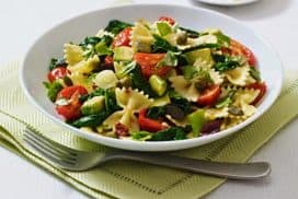 One Pot Pasta with Tomatoes, Spinach and Zucchini - 31 Daily