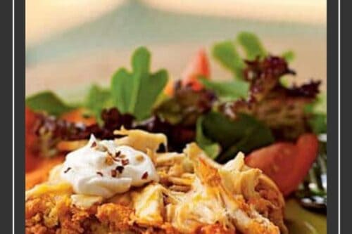 Pinterest Pin for Easy Chicken Tamale Casserole