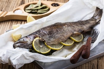 Rainbow Trout in Sage Butter Foil Packet Dinner | 31Daily.com