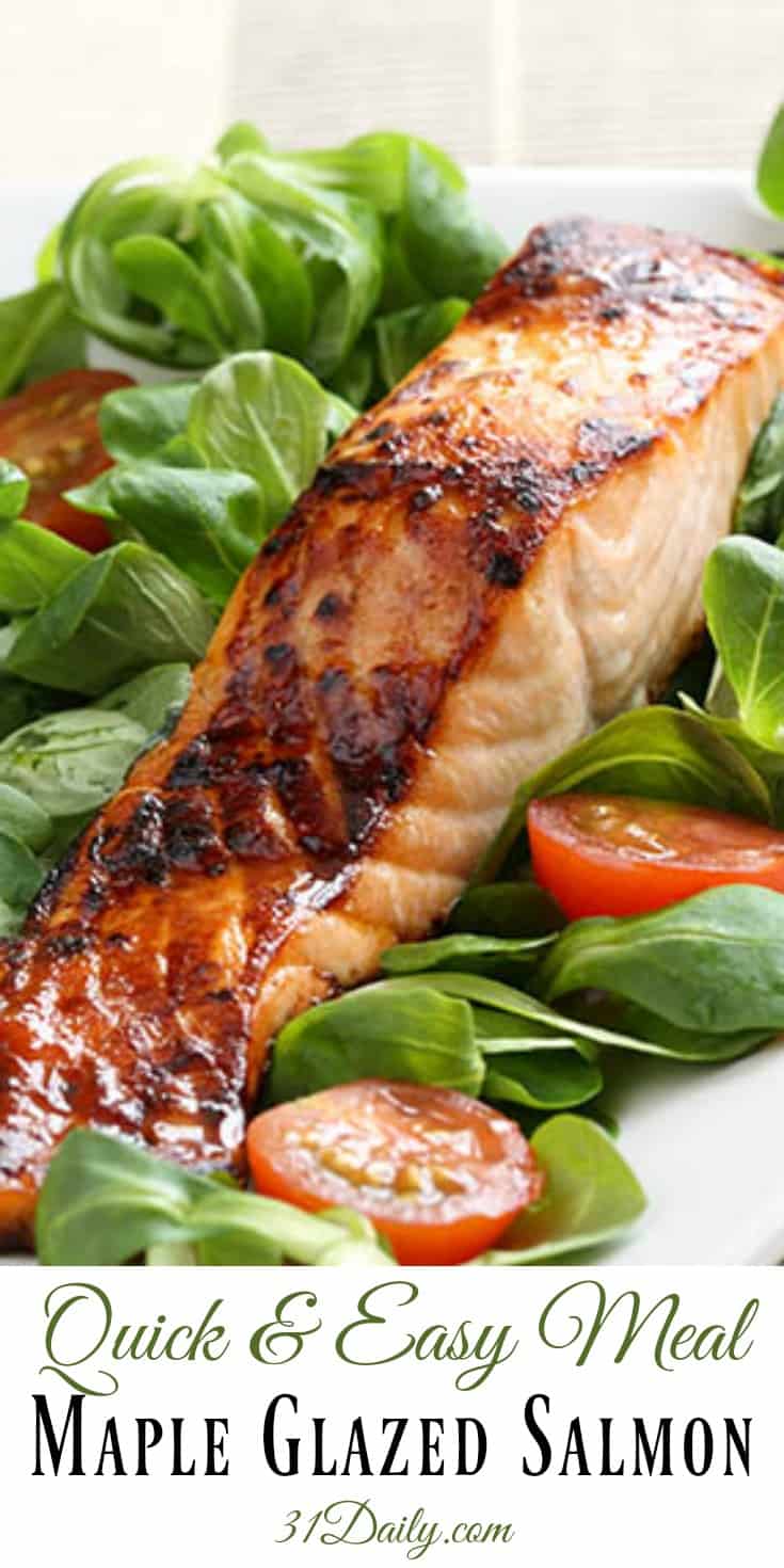 Maple Glazed Wild King Salmon - 31 Daily