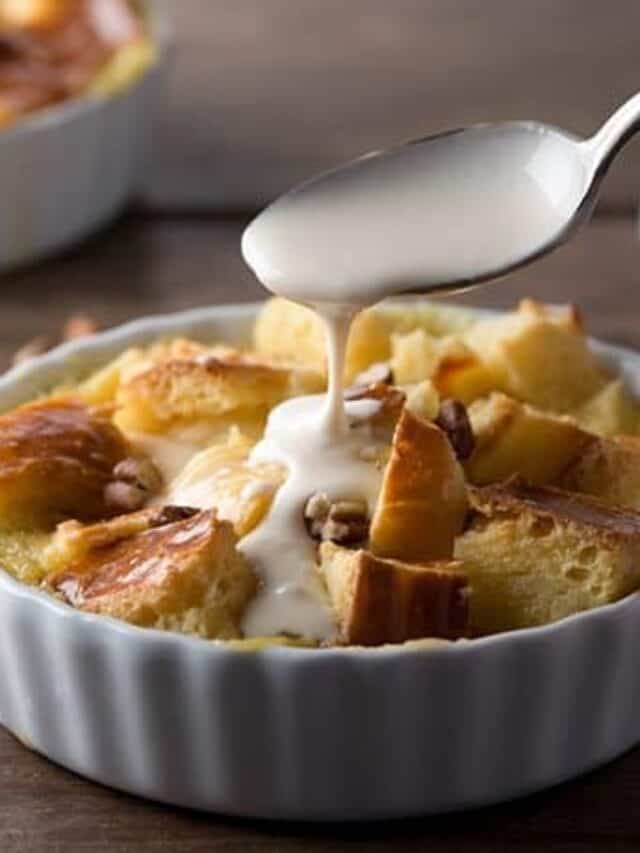Brioche Bread Pudding with Cinnamon
