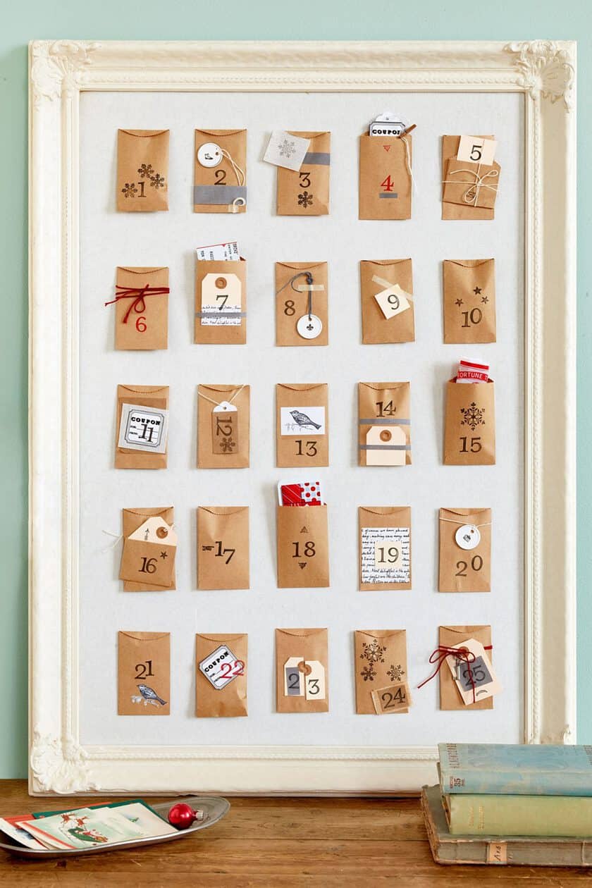 Easy Homemade Advent Calendars To DIY 31 Daily Easy Homemade Advent Calendars To DIY 31 Daily