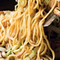 Long Life Longevity Noodles with Chicken and Mushrooms | 31Daily.com