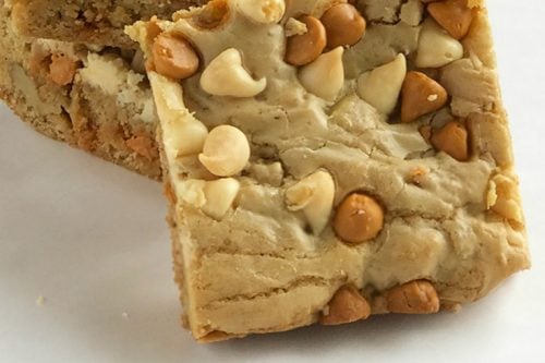 Trending Confection: Salted Butterscotch Blondie Bars | 31Daily.com