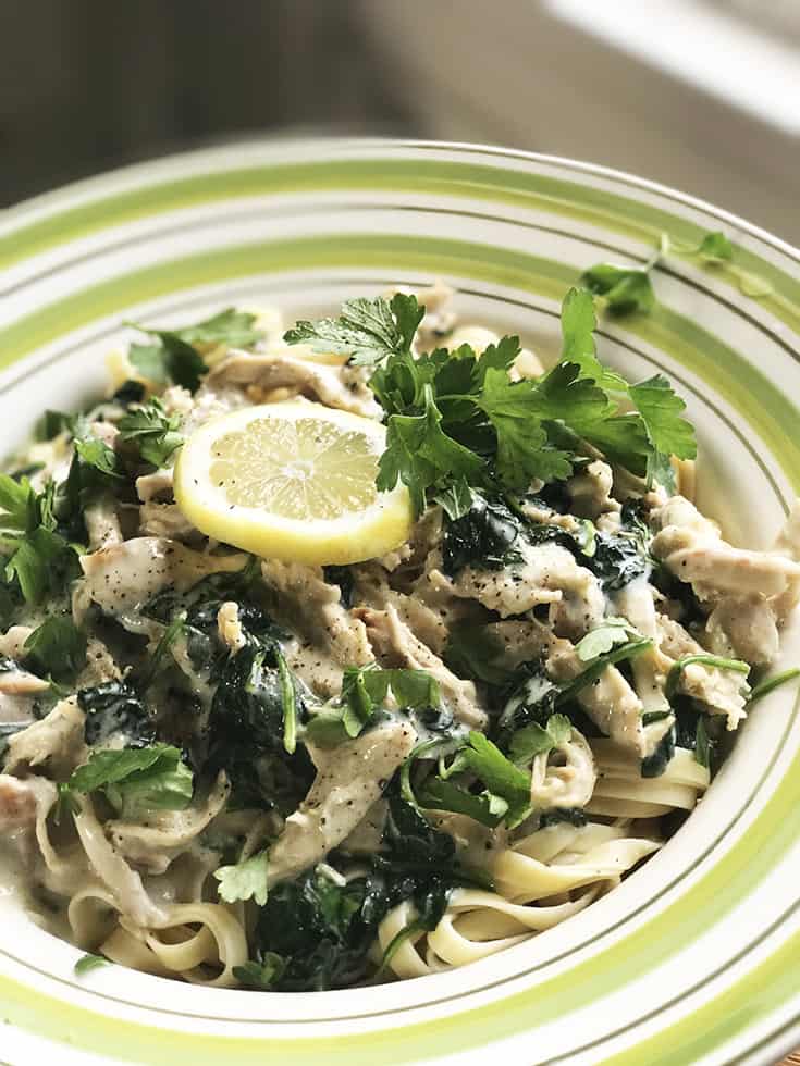 Quick and Easy: Chicken Fettuccine Alfredo with Spinach and Lemon - 31