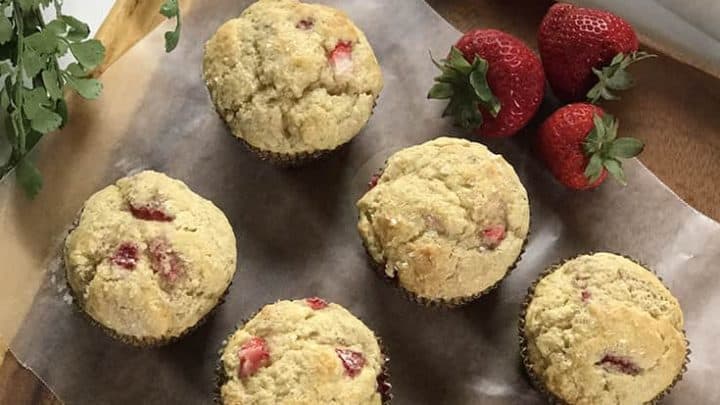 Strawberry Muffins, a Perfectly Sweet and Buttery Treat | 31Daily.com