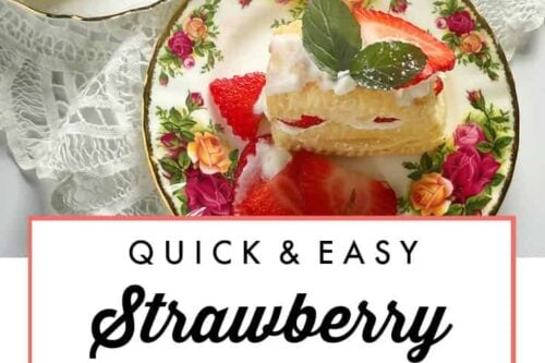 A Quick and Easy Strawberry Napoleon Dessert in Minutes | 31Daily.com