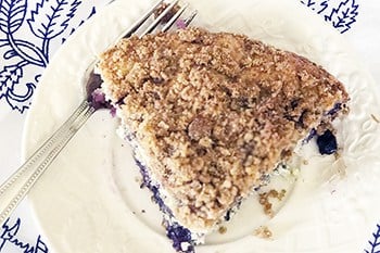 Blueberry Buckle Coffee Cake: A Time Honored Classic | 31Daily.com
