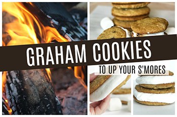 Graham Cookies That Take Your S'mores to the Next Level | 31Daily.com