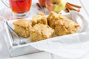 Apple Cinnamon Blondies Recipe | A Perfect Fall Treat | 31Daily.com