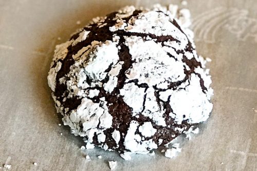 Double Chocolate Crinkle Cookies with Espresso | 31Daily.com