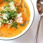 A Simple, Soul Satisfying Thai Red Curry Soup | 31Daily.com