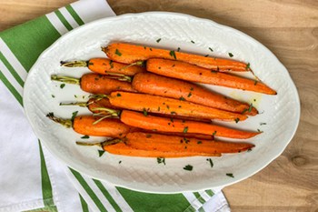 Roasted Carrots with Parsley and Thyme | 31Daily.com