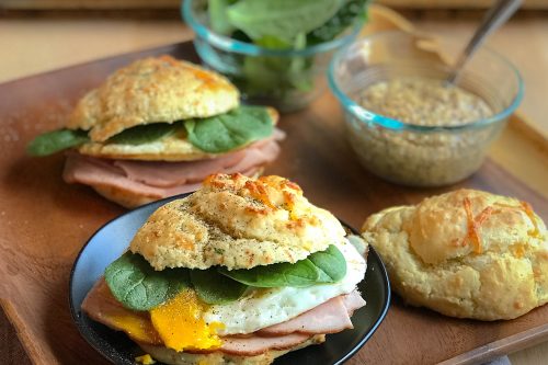 Cheddar and Onion Scottish Breakfast Sandwich | 31Daily.com