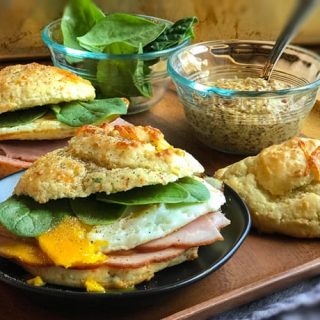 Cheddar and Onion Scottish Breakfast Sandwich | 31Daily.com