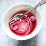 Quick Pickled Red Onions to Brighten the Season's Best | 31Daily.com