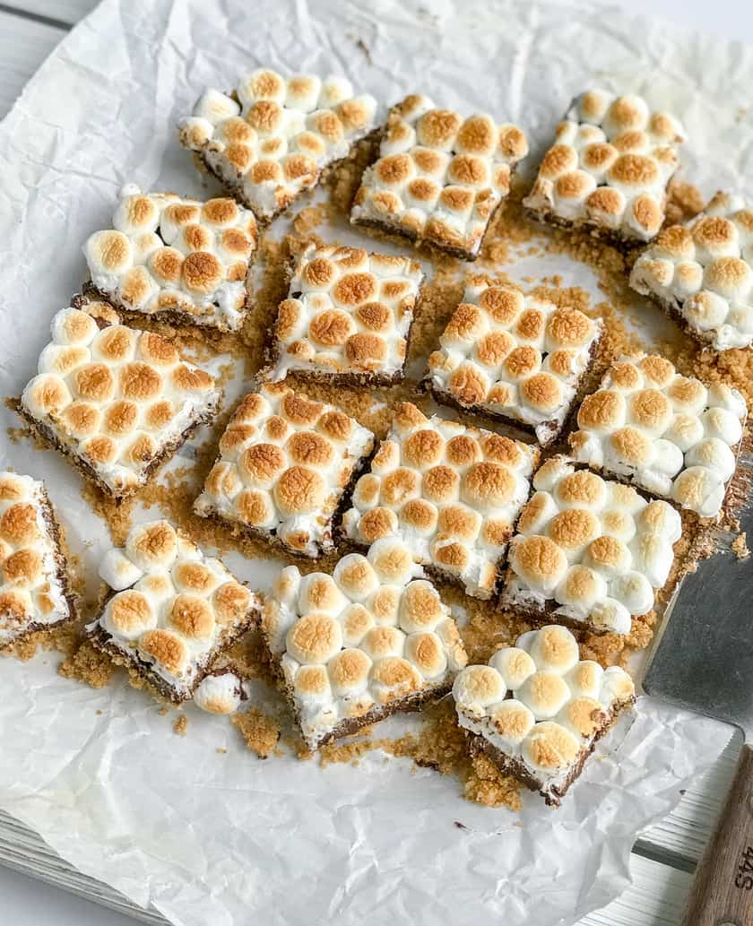 Easy Baked Smores Bars in the Oven 31 Daily