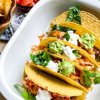 Quick and Easy Oven Baked Chicken Tacos | 31Daily.com