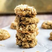 Oatmeal Bran Breakfast Cookies with Coconut and Almonds | 31Daily.com