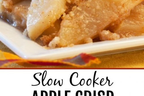 Fall Classic: Slow Cooker Apple Crisp | 31Daily.com