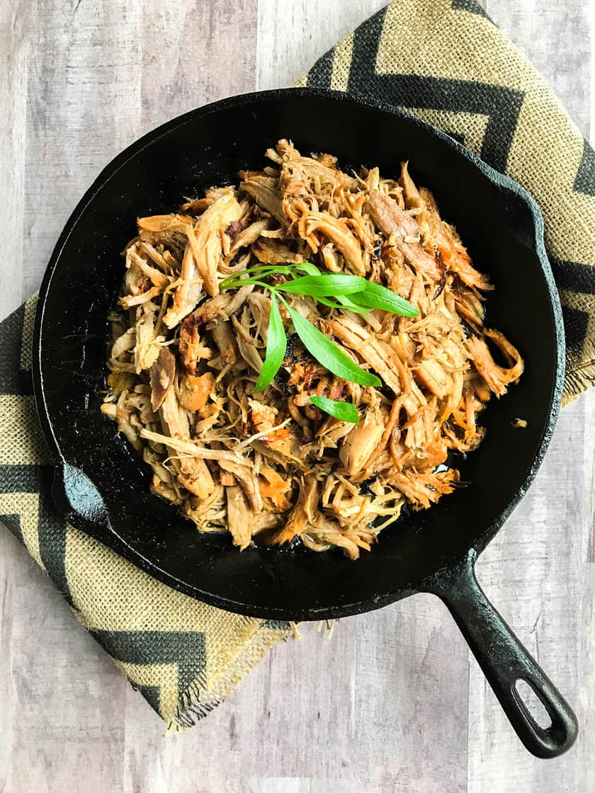 Apple Spiced Slow Cooker Pork Carnitas | 31Daily.com