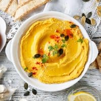 Roasted Pumpkin Hummus: A Healthy Fall Treat | 31Daily.com