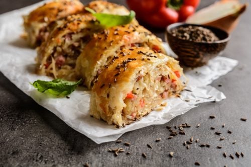 German Krautstrudel: An Easy Savory Cabbage Roll | 31Daily.com