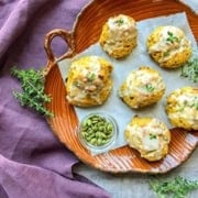 Easy Drop Pumpkin Scones with Thyme | 31Daily.com