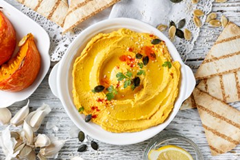 Roasted Pumpkin Hummus: A Healthy Fall Treat | 31Daily.com