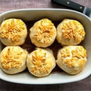 Apple Dumplings with Maple Caramel Syrup | 31Daily.com