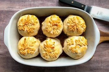 Apple Dumplings with Maple Caramel Syrup | 31Daily.com