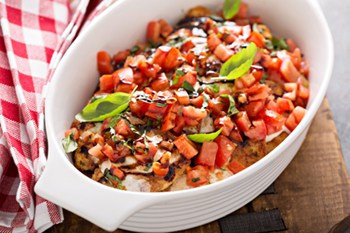 Easy Bruschetta Chicken Bake | 31Daily.com