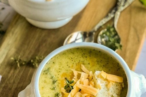 Instant Pot Broccoli Cheddar Soup | 31Daily.com