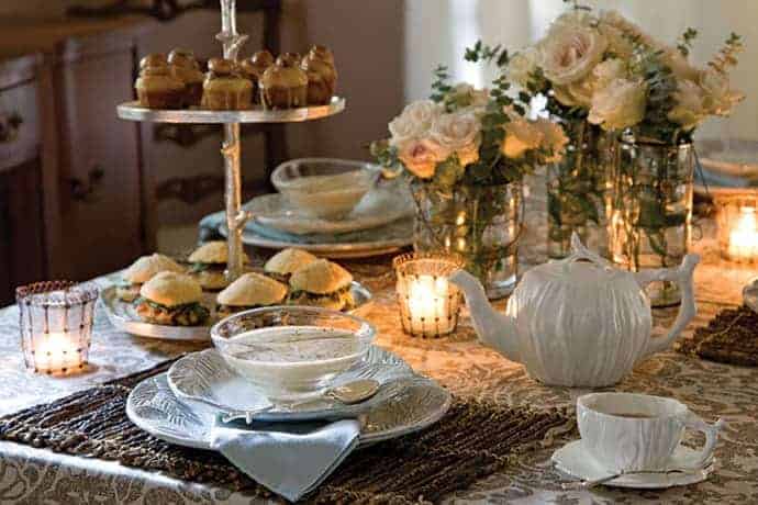 A Winter Afternoon Tea For Chilly Snowy Days 31 Daily A Winter Afternoon Tea For Chilly, Round Table Winters