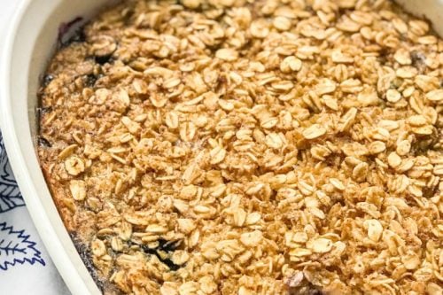 Blueberry Amish Baked Oatmeal | 31Daily.com