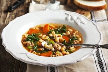 Easy Instant Pot Turkey Vegetable Pasta Soup | 31Daily.com