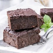 Fudgy Mint Chocolate Brownies | 31Daily.com