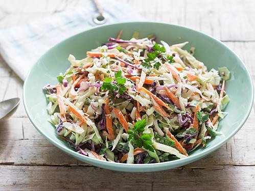 Easy Homemade Coleslaw