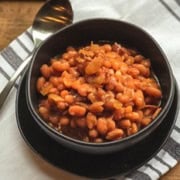 thumbnail photo of slow cooker boston baked beans