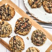 thumbnail size photo of oatmeal chocolate chip cookies