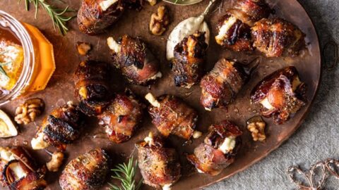 Bacon Wrapped Dates