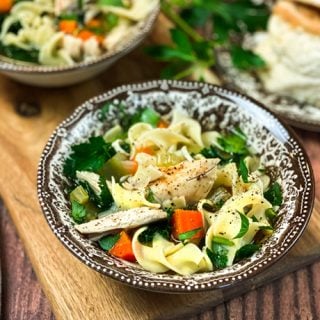 Slow Cooker Chicken Noodle Soup With Kale 31 Daily