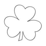 Shamrock Clipart Template