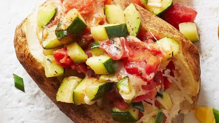 Image for Italian Zucchini-Topped Baked Potato