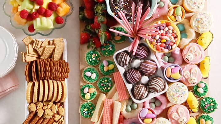 Easter Dessert Board