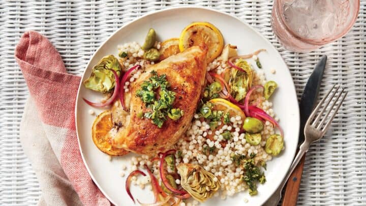 Skillet Chicken with Lemon