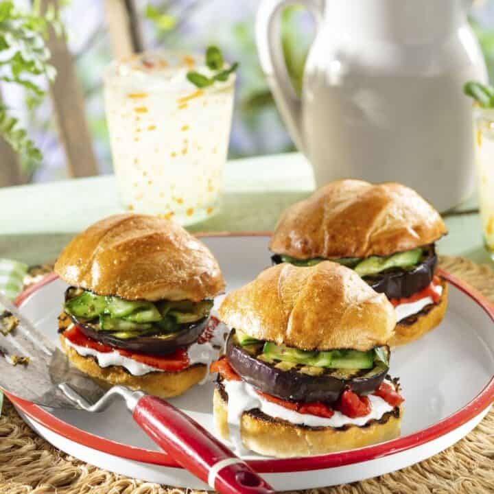 Eggplant Burgers for Easy Memorial Day Recipes