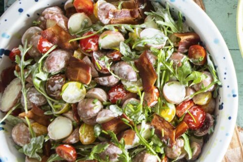 BLT Potato Salad for Easy Memorial Day Recipes