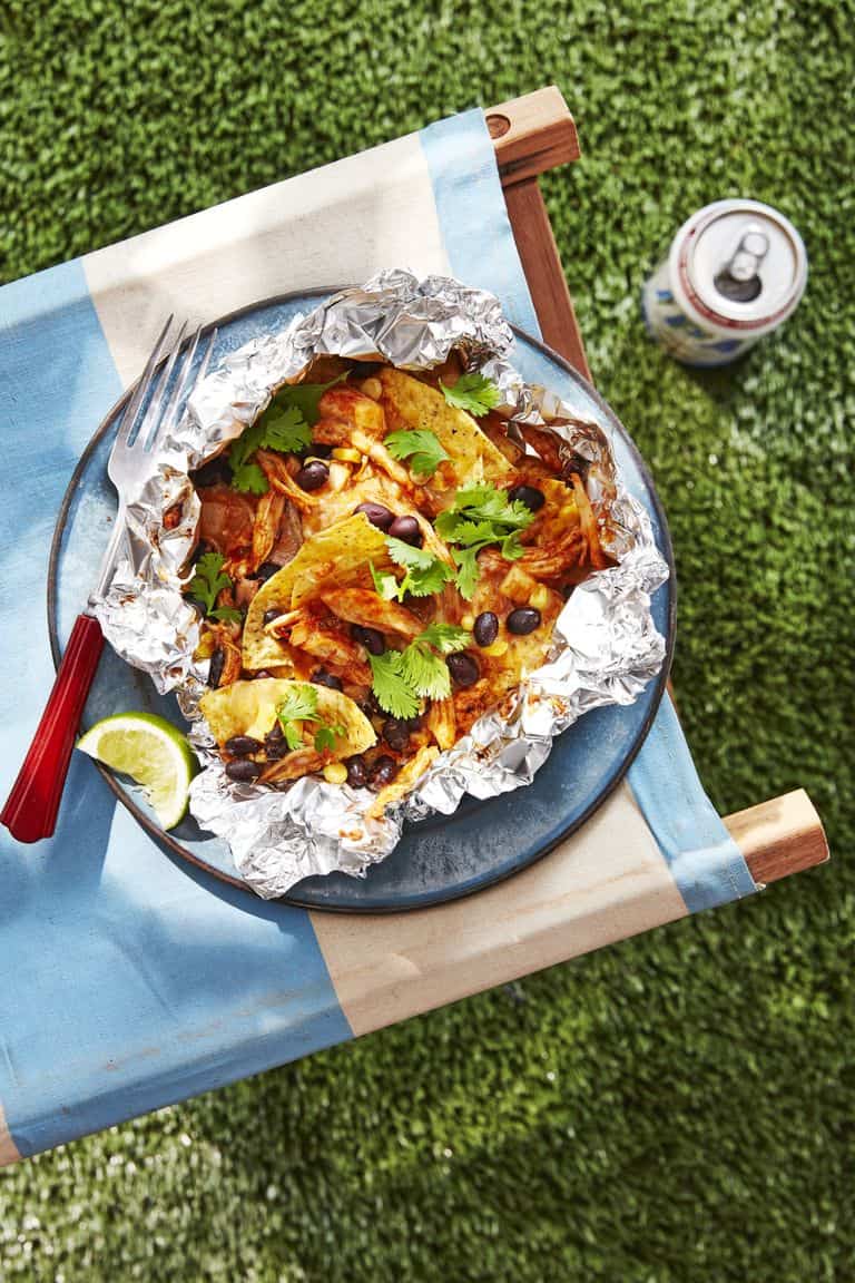 Chicken and Black Bean Nachos for Camping Recipes