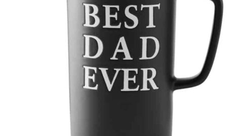 Best Dad Ever Travel Mug for Father's Day Gift Ideas